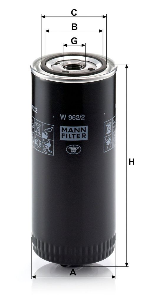MANN-FILTER W962/2