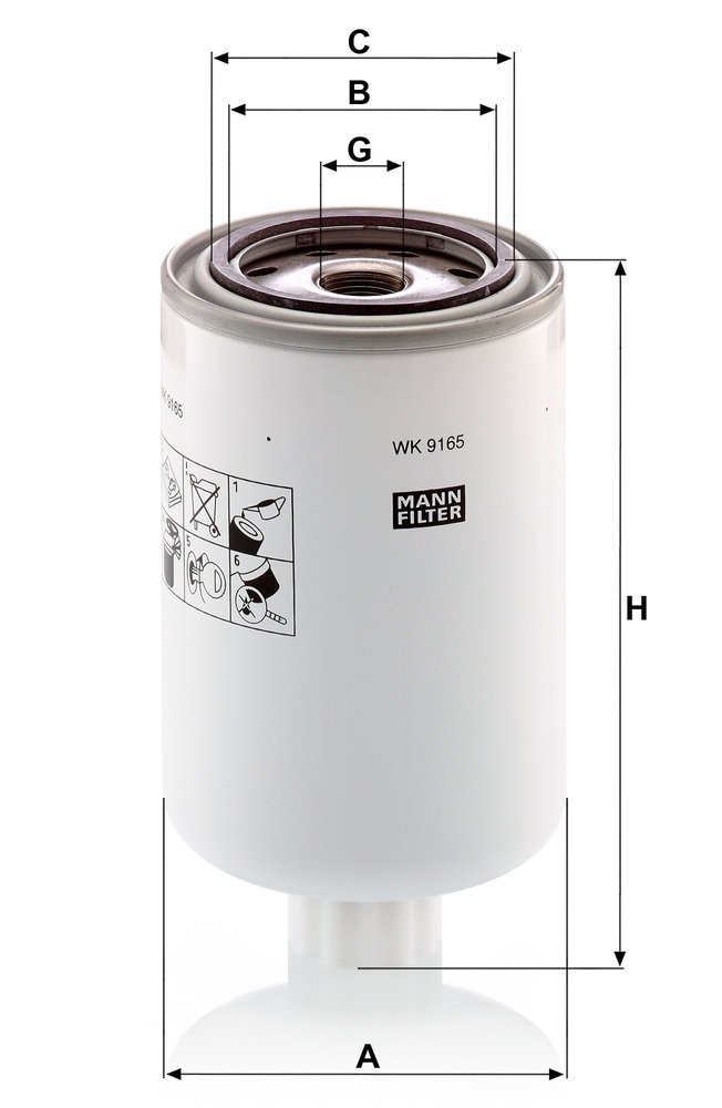 MANN-FILTER WK9165X