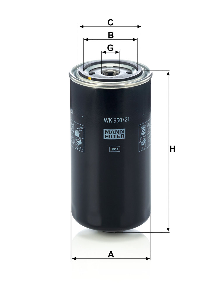 MANN-FILTER WK950/21