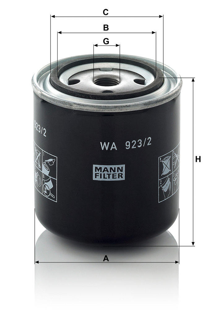 MANN-FILTER WA923/2