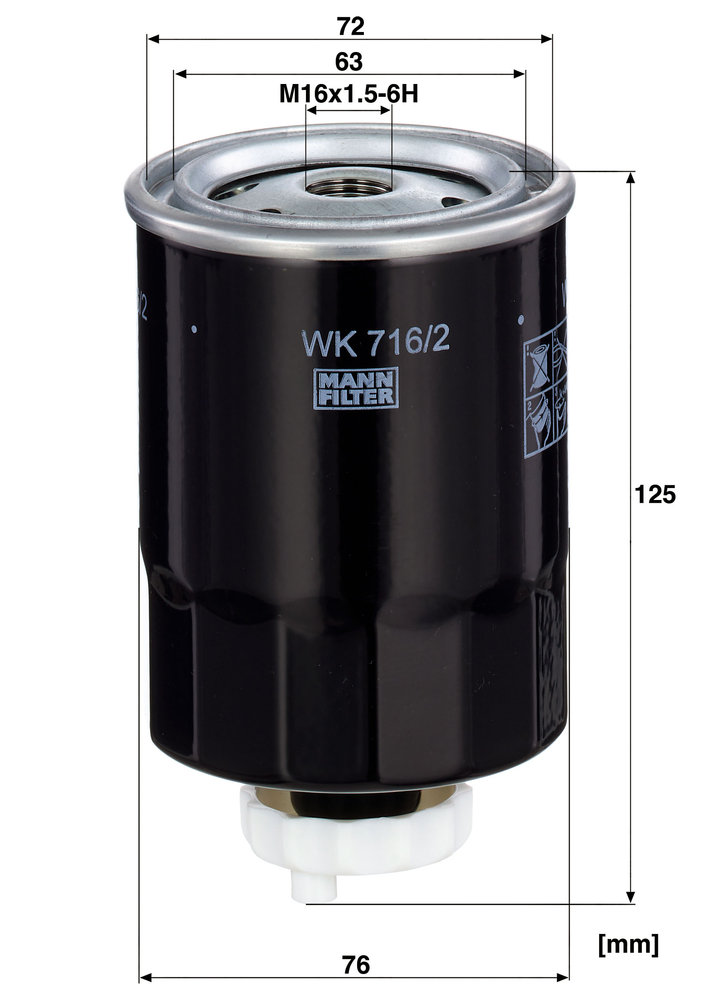 Mann WK716/2X