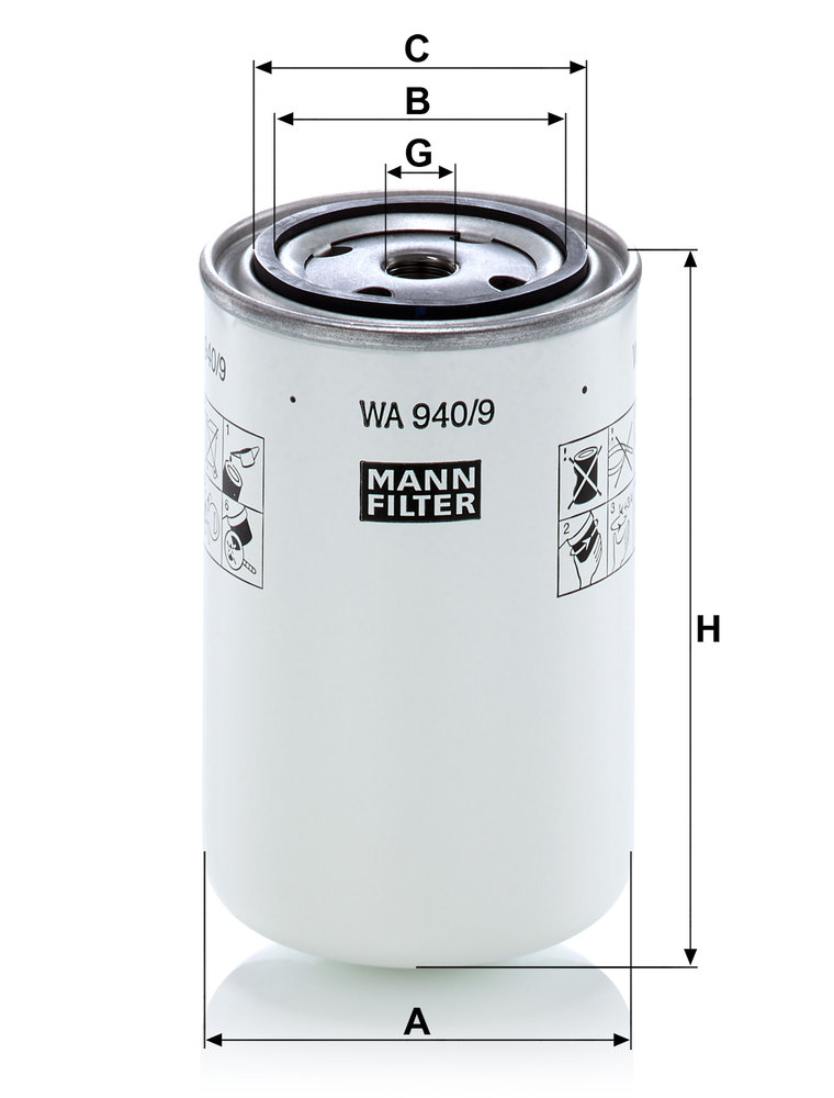 MANN-FILTER WA940/9