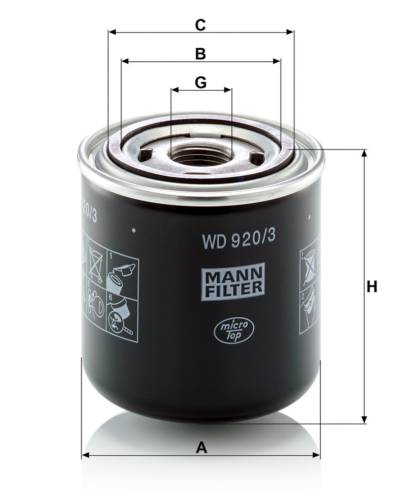 MANN-FILTER WD920/3