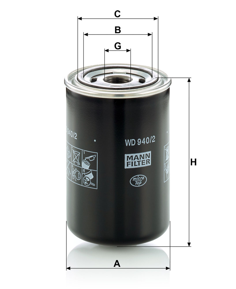 MANN-FILTER WD940/2