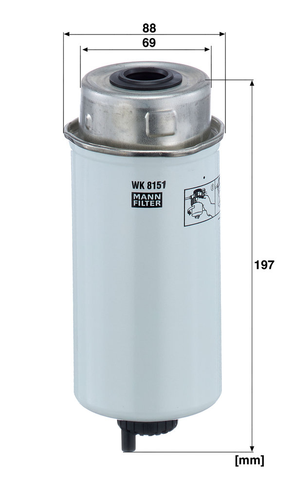 MANN-FILTER WK8151