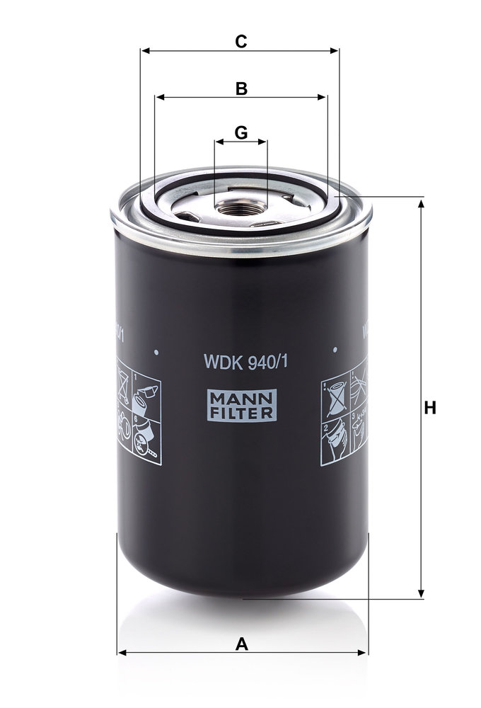MANN-FILTER WDK940/1