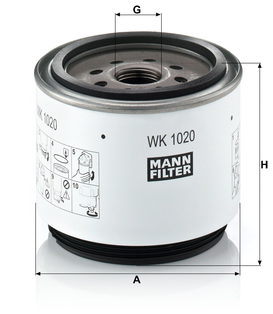 MANN-FILTER WK1020X