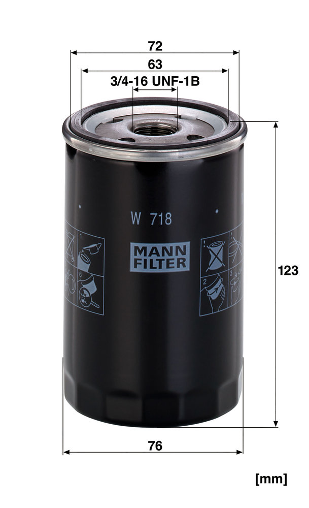 MANN-FILTER W718