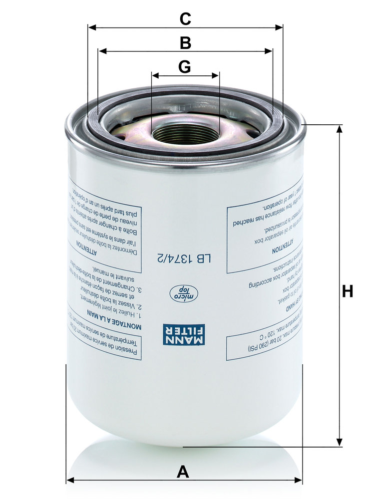 MANN-FILTER LB1374/2