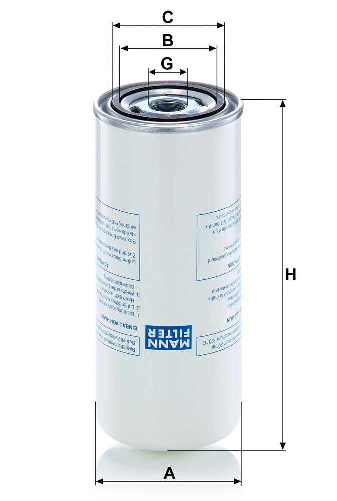 MANN-FILTER LB962/8