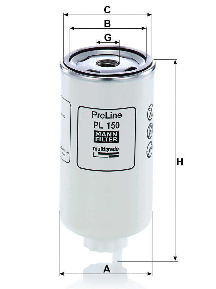 MANN-FILTER PL150
