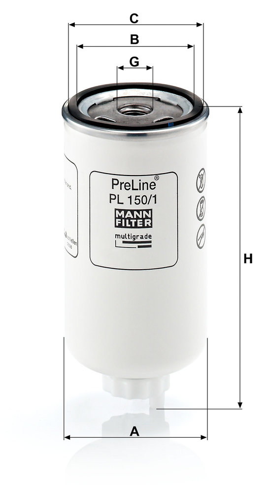 MANN-FILTER PL150/1