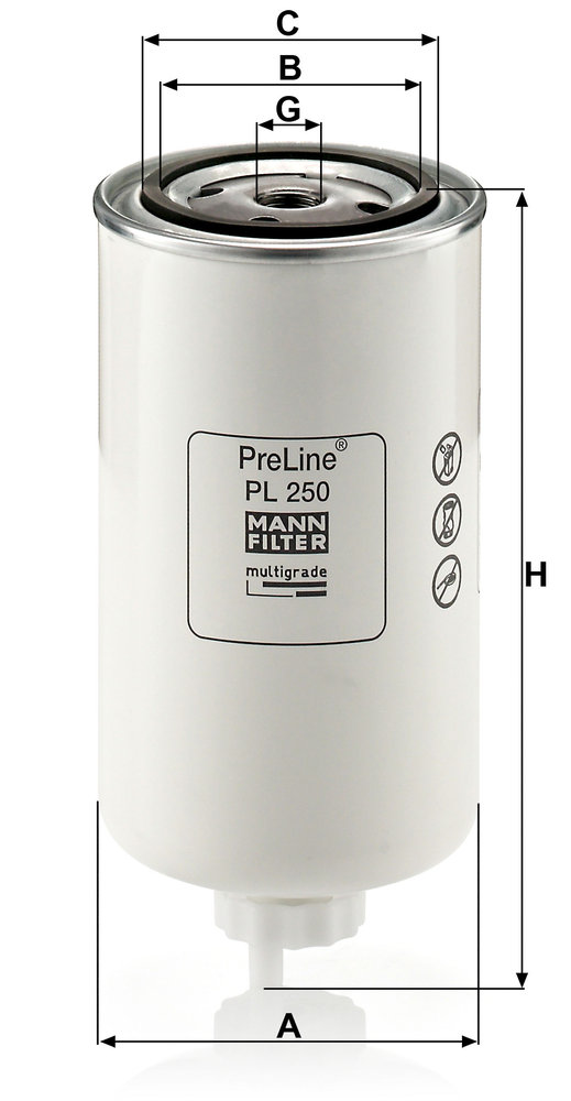 MANN-FILTER PL250
