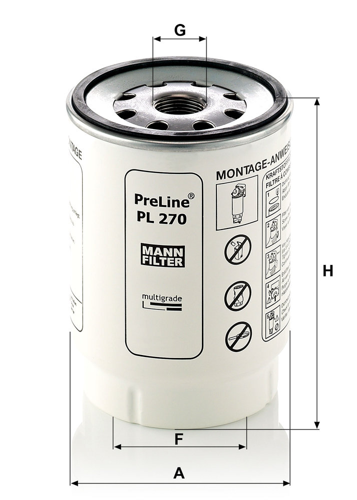 MANN-FILTER PL270X