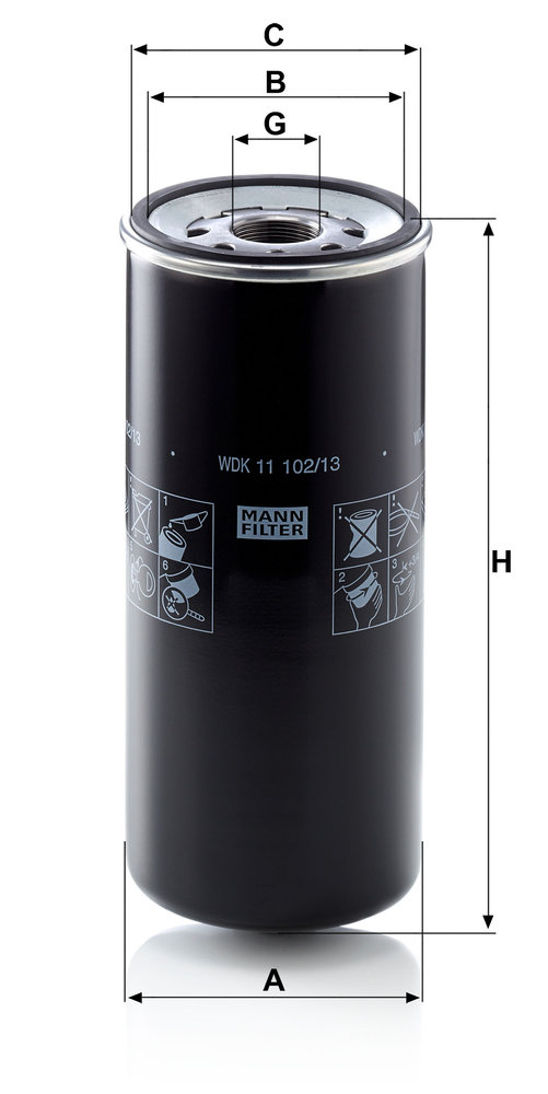 MANN-FILTER WDK11102/13