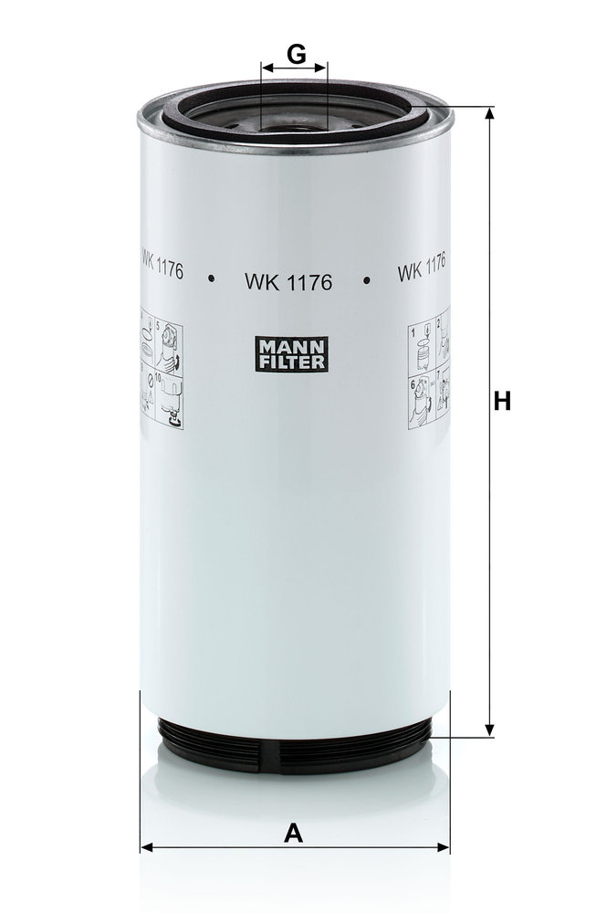 MANN-FILTER WK1176X