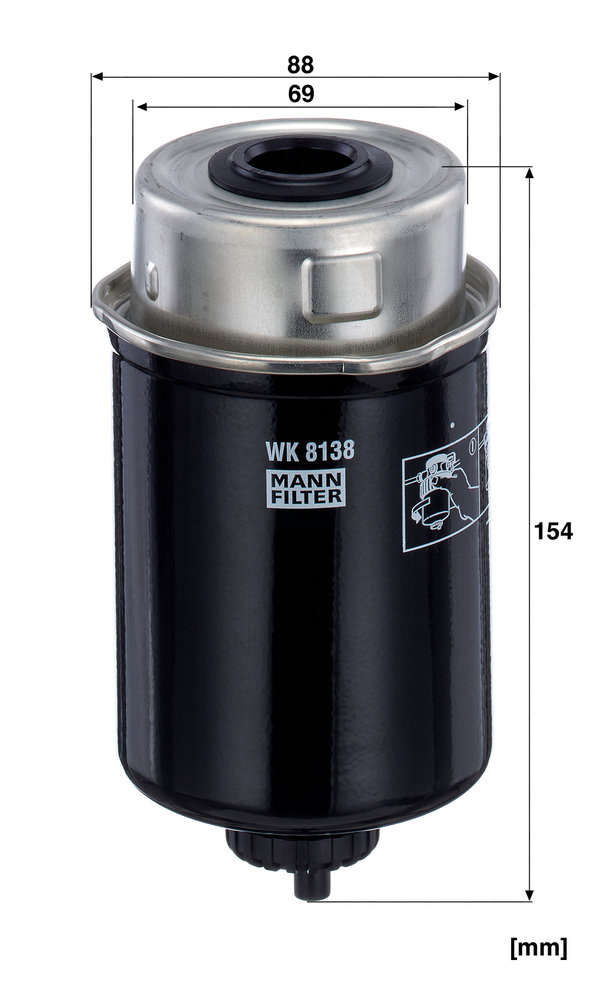 MANN-FILTER WK8138