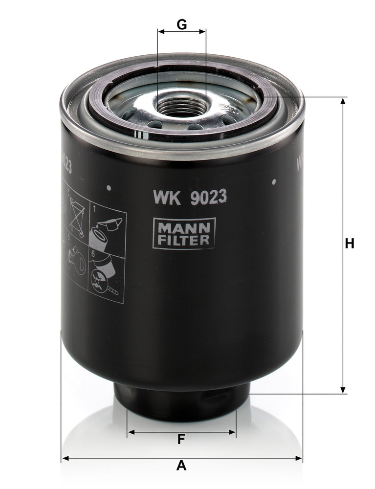 MANN-FILTER WK9023Z