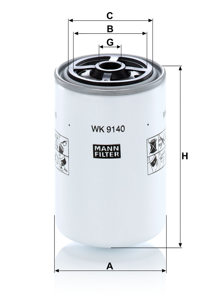 MANN-FILTER WK9140