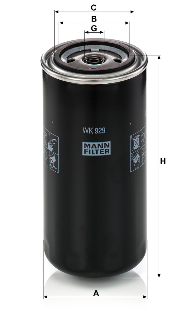 MANN-FILTER WK929X