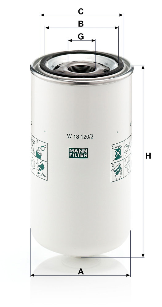 MANN-FILTER W13120/2