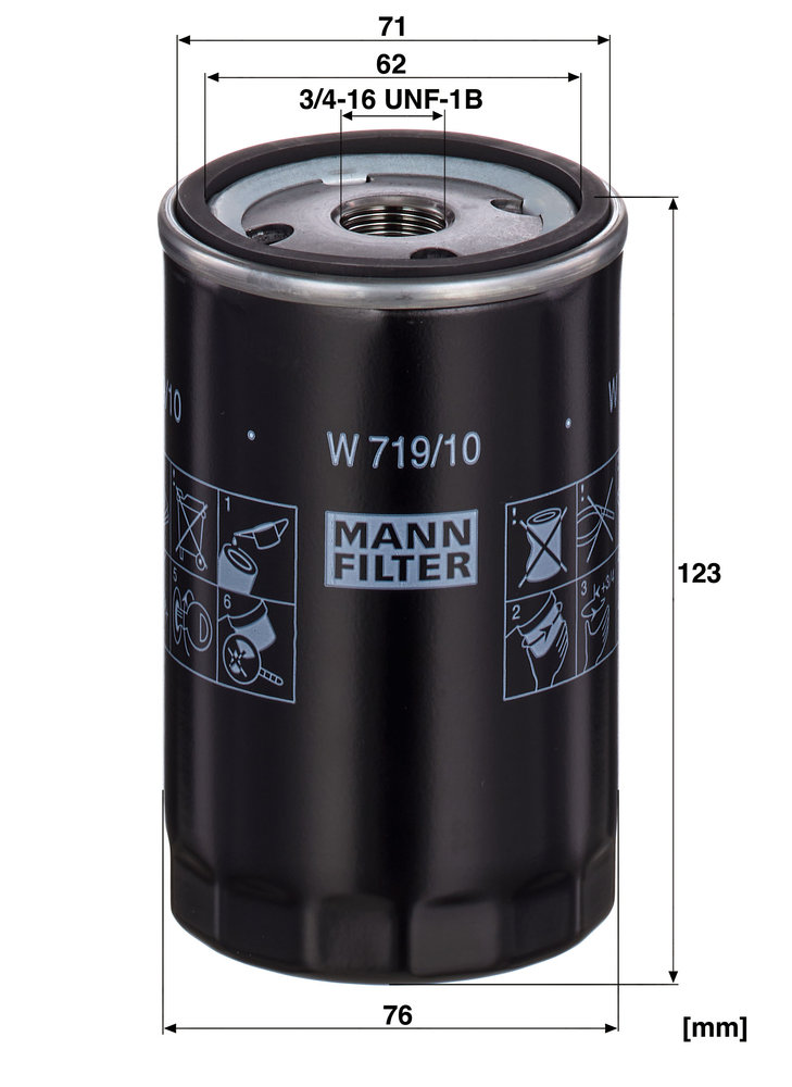 MANN-FILTER W719/10