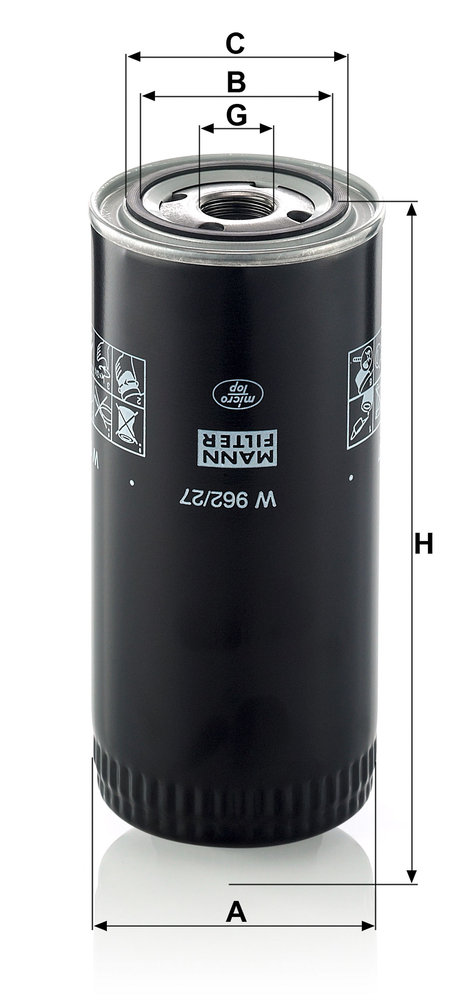 MANN-FILTER W962/27