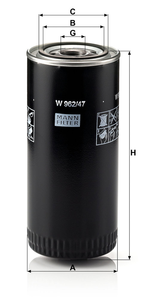 MANN-FILTER W962/47