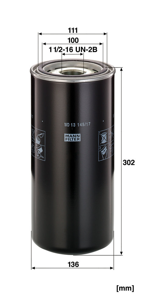MANN-FILTER WD13145/17