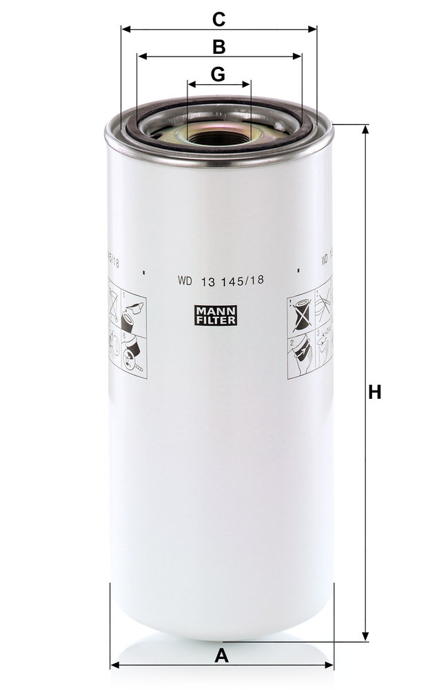 MANN-FILTER WD13145/18