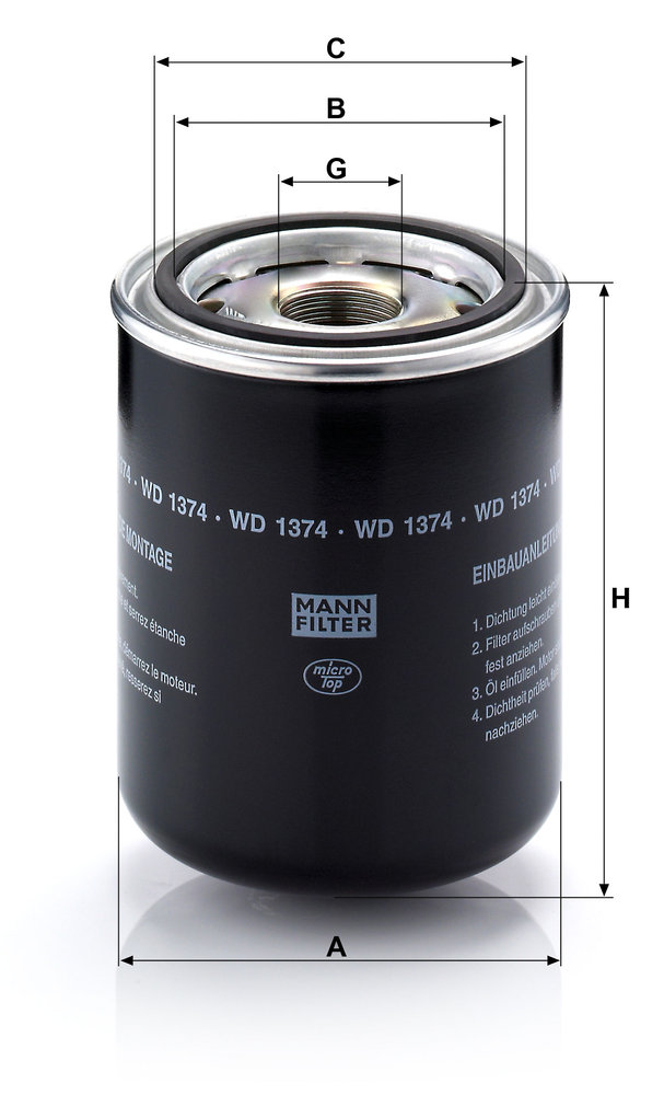 MANN-FILTER WD1374