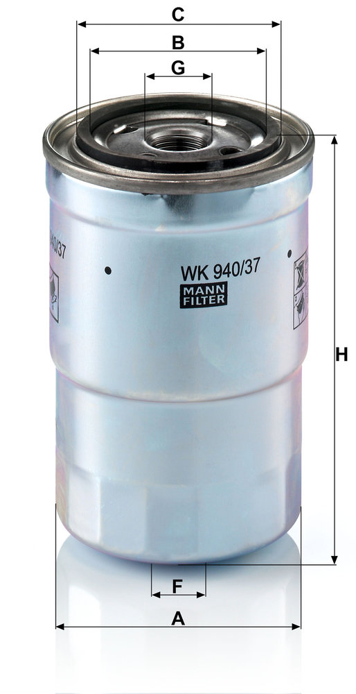 MANN-FILTER WK940/37X
