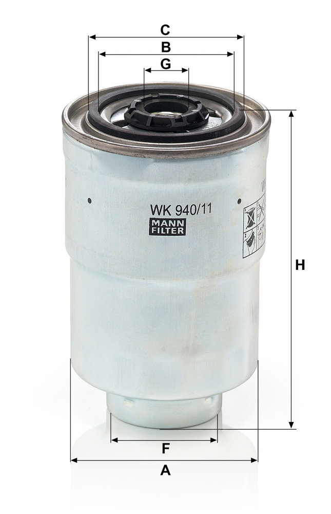 MANN-FILTER WK940/11X