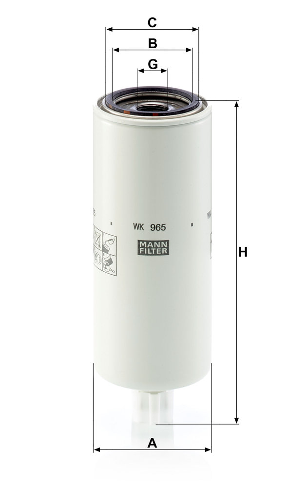 MANN-FILTER WK965X