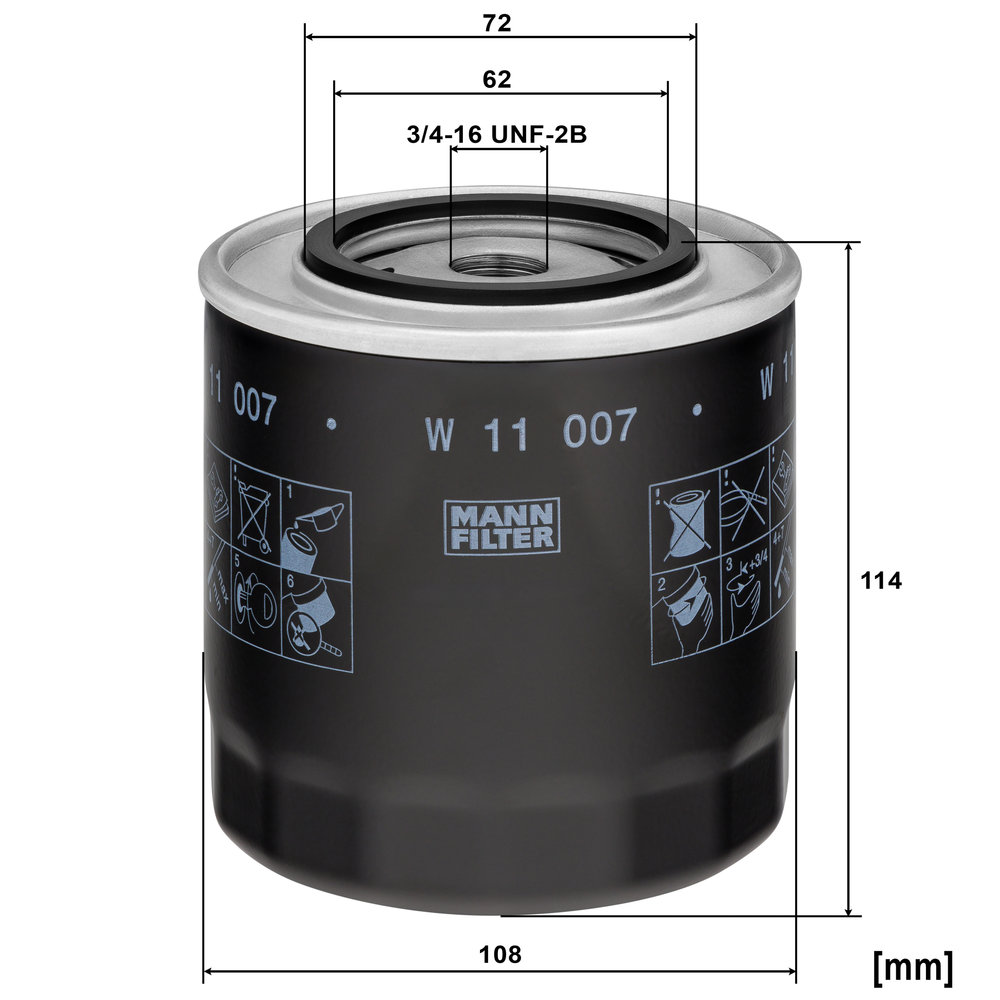 MANN-FILTER W11007
