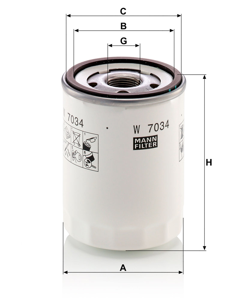 MANN-FILTER W7034