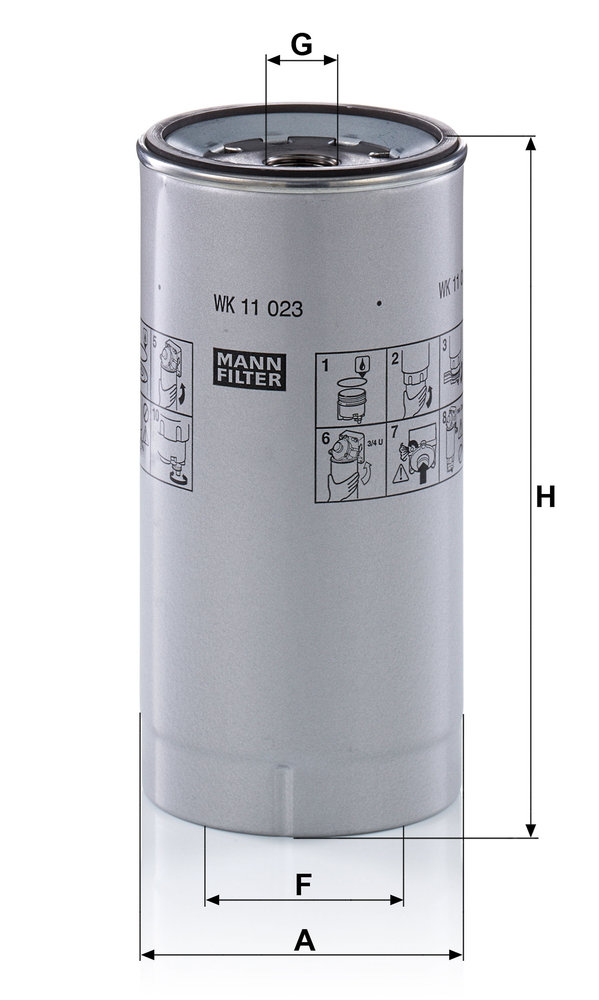 MANN-FILTER WK11023Z