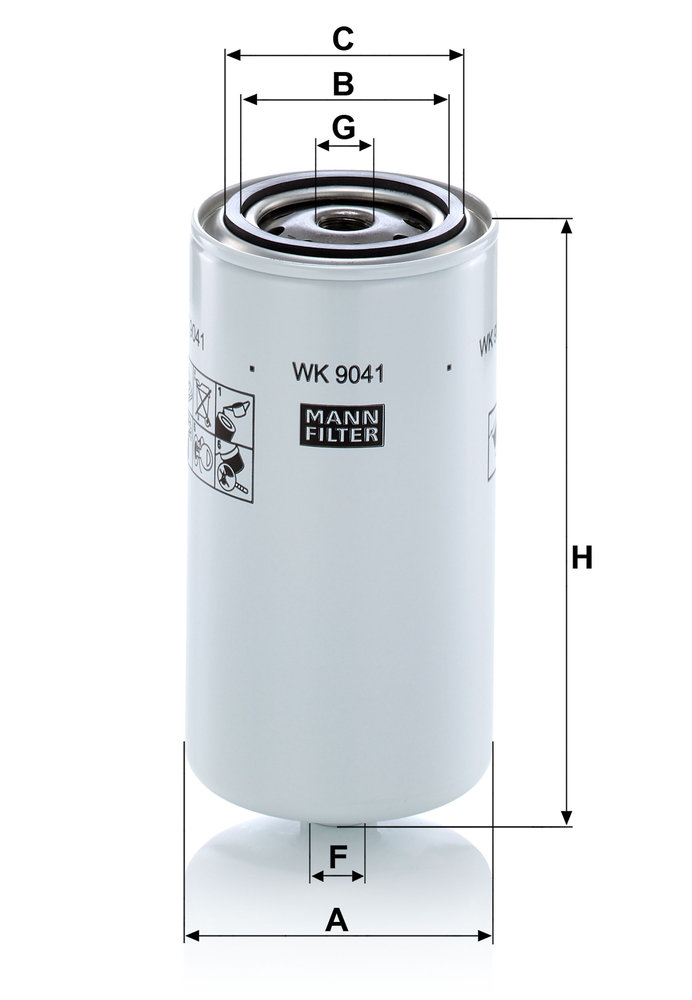 MANN-FILTER WK9041x