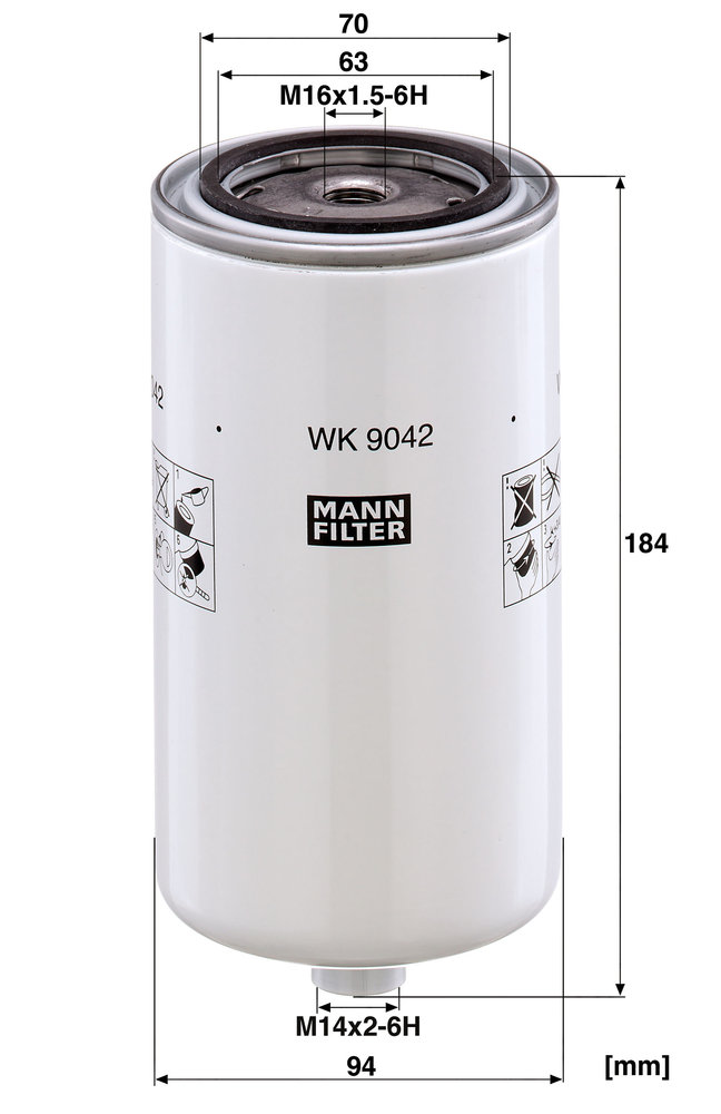 MANN-FILTER WK9042x