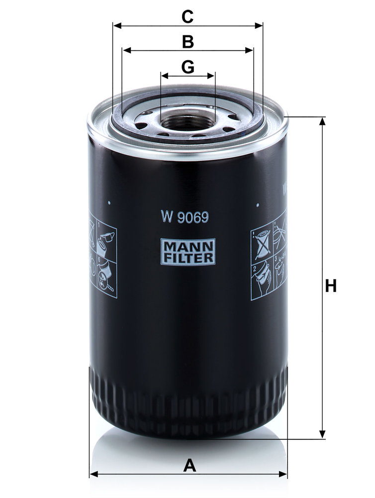 MANN-FILTER W9069