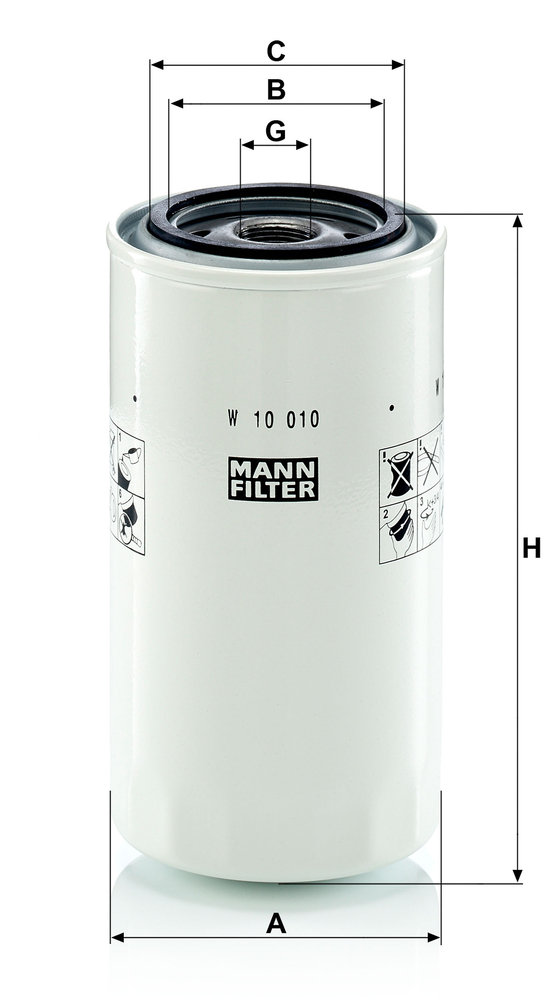 MANN-FILTER W10010
