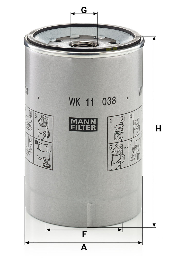 MANN-FILTER WK11038Z