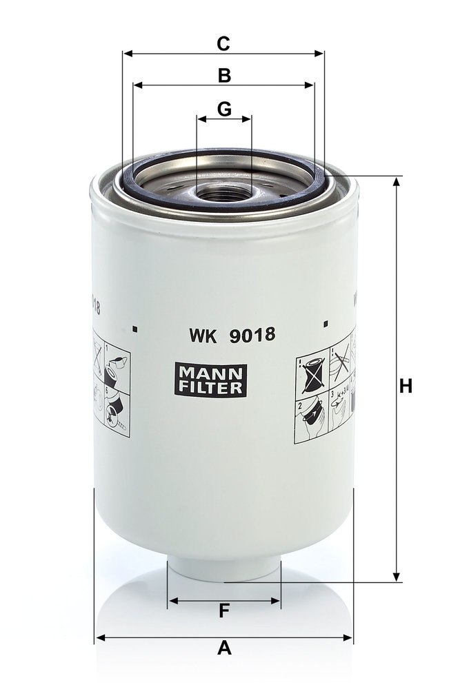 MANN-FILTER WK9018X