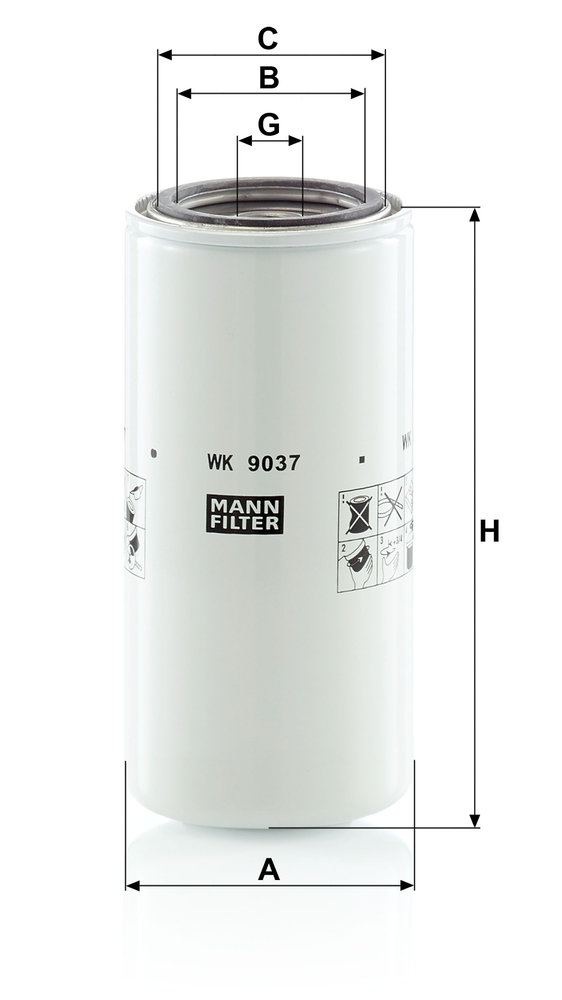 MANN-FILTER WK9037X