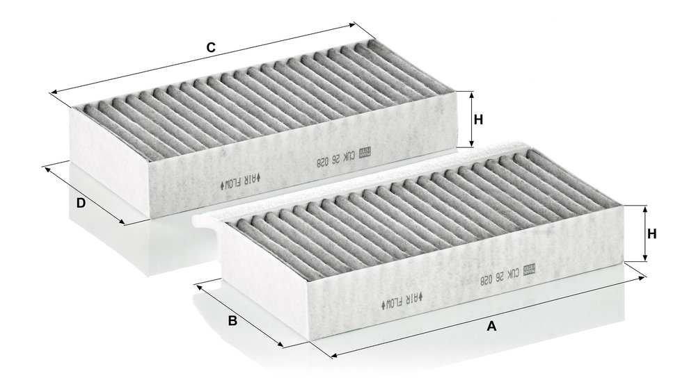 MANN-FILTER CUK26028-2