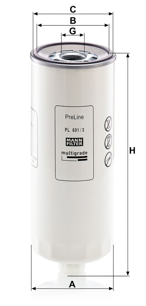 MANN-FILTER PL601/3