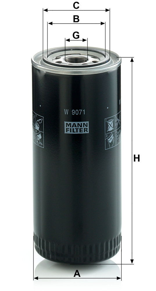MANN-FILTER W9071