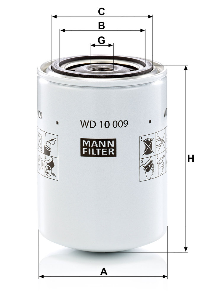MANN-FILTER WD10009