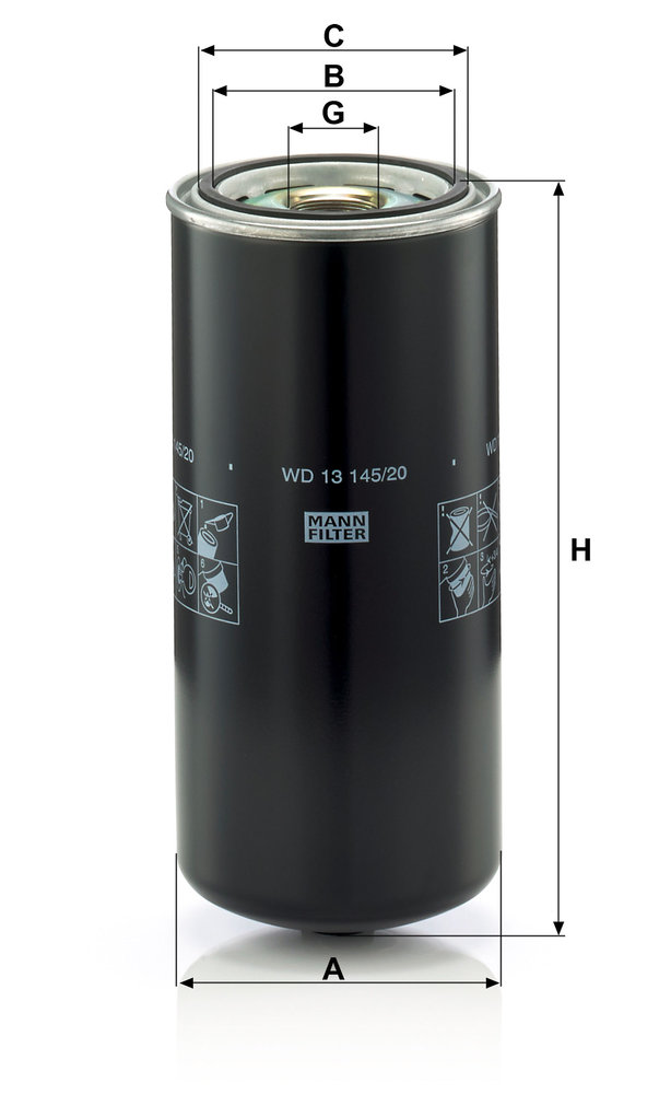 MANN-FILTER WD13145/20
