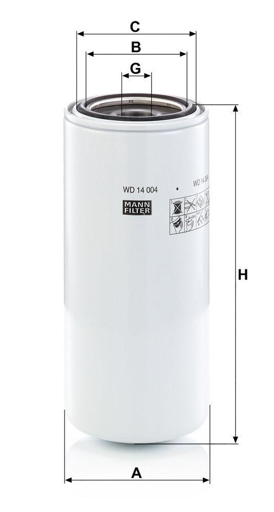 MANN-FILTER WD14004